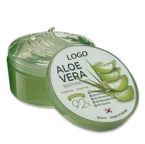 Gel Calmante de Aloe Vera Coreano ODM OEM para el Rostro, Hidratante y Reparador, Calmante para Después del Sol, Sin Alcohol - Product Image 1
