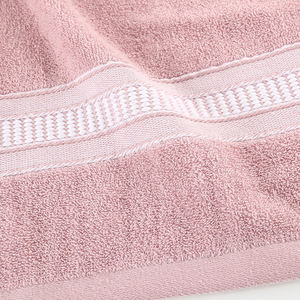 卸売ロンレンブランド環境に優しい織り込み式大人用速乾高級綿バスタオルカスタムパターン - Product Image 4