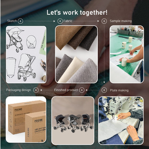 Không thấm nước Windproof bảo vệ bé Du Lịch Thời Tiết Lá chắn phổ có thể gập lại xe đẩy phụ kiện xe đẩy em bé mưa Bìa - Product Image 4