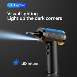 Aspiradora de Polvo Inalámbrica Portátil Mini, Material ABS, Soplador de Aire Eléctrico de Mano para Automóvil con Función de Soplado y Succión - Product Image 5