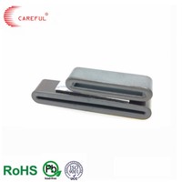 Grey Sintered Flat Ferrite Sleeve EMI Suppressor Ferrite Core for Signal Line Noise Reduction