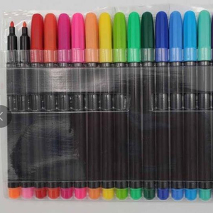 Markers <b>Fabric</b> Marker <b>Fabric</b> OEM Colorful T-shirt <b>Pen</b> Waterproof <b>Fabric</b> Marker <b>Pens</b> Perfect for DIY Writing on Clothing - Product Image 2