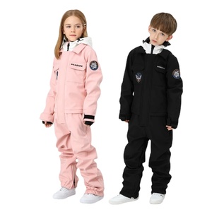 Children Ski <strong>Suit</strong> Skiing Jumpsuit Boys Girls Winter Outdoor Warm Windproof Waterproof Snowboard <strong>Suit</strong> Kids Ski Overalls <strong>Snow</strong> <strong>Suit</strong> - Product Image 1