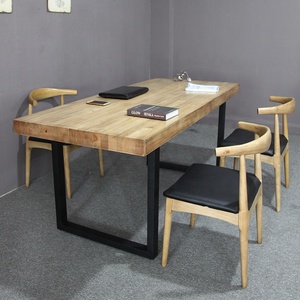 Bàn Ăn Gỗ Xoài Mộc Mạc Giá Rẻ Nhà Hàng Phật Sơn <span class=keywords><strong>Shunde</strong></span> Bán Chạy - Product Image 2