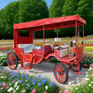 Charrette à chevaux antique, charrette électrique raffinée, charrette à chevaux pour le tourisme, charrette à chevaux durable - Product Image 6