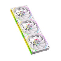 Ventilateur PC Gamer-X Prism 8 RS 120mm RGB ARGB sans fil, à blocs modulables, avec roulement fluide, 64.8CFM, pour refroidissement de boîtier d'ordinateur de jeu