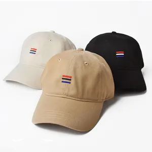 Échantillon de coton de haute qualité Logo personnalisé gratuit casquettes de Baseball femme casquette de Baseball 100% coton personnalisé votre marque logo casquettes de baseball