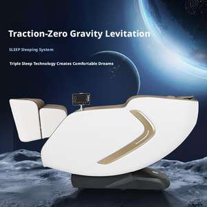 Cadeira de Massagem Inteligente 4D Luxuosa com Trilho SL Longo, Aquecimento nas Costas e na Cintura, Terapia de Grafeno, Gravidade Zero, Massagem Corporal Completa com Ar - Product Image 2