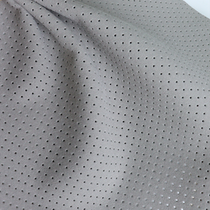 कस्टम छिद्रित सूड सुई माइक्रोफाइबर कपड़े, कार सीटों के लिए सोफा कवर और फर्नीचर पंछित चमड़े की सामग्री - Product Image 5