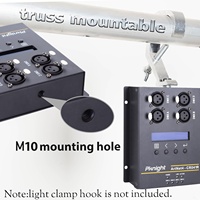 Nodo ArtNet a DMX512 de 2 Puertos PKnight CR021R, Montable en Truss, Aislamiento Óptico, 1024CH, IP65, Iluminación LED para Escenarios