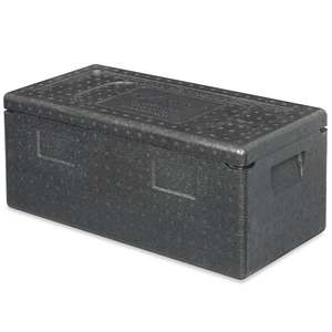 Capacité de 28 litres LxlxH 620x295x275mm thermobox isobox pour 21 bols à menu boîte de rangement récipient alimentaire - Product Image 1