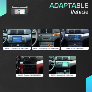 Đầu Radio Carplay <span class=keywords><strong>7</strong></span> inch cho BMW <span class=keywords><strong>3</strong></span> E46 BT FM RDS, tích hợp camera hành trình, hệ thống Android, nghe nhạc MP3 - Product Image 6