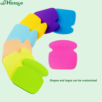 Notes autocollantes personnalisables en forme de coeur Adhésif fort Recyclable Couverture en cuir multi-usages Durable et élégante