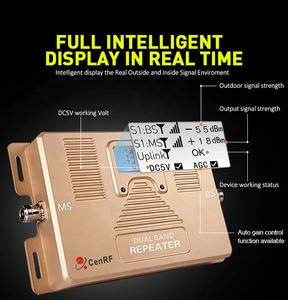 Dual band <span class=keywords><strong>GSM</strong></span> WCDMA <span class=keywords><strong>DCS</strong></span> di động mạng tín hiệu Booster Khuếch Đại Internet Repeater duplex trong nhà RF Repeater - Product Image 5
