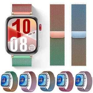 Bracelet de montre en métal magnétique à boucle dégradée élégante de style milanais pour <span class=keywords><strong>Huawei</strong></span> Watch Fit 4 Pro Fit 4 Fit 3, sangle réglable - Product Image 3