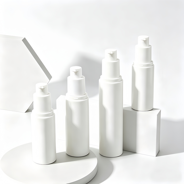 Various-sized Vacuum Emulsion Bottles, Multiple Bird-mouth Pump Heads, Essence Emulsion Filling Bottles