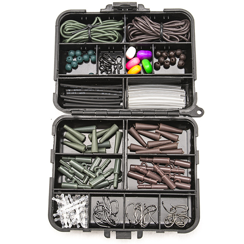 Europischer Stil Karpfen-Angelzubehr-Set Gummi-Rohr-Kit Angelhaken Wirbel  Perlen Angelzubehr-Box-Set Angelwerkzeuge| Alibaba.com