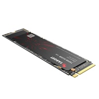 قرص صلب داخلي من نوع M.2 NGFF SSD بسعة 128 جيجابايت إلى 4 تيرابايت (2280/2260/2242/2230) أسود اللون من البلاستيك، معتمد من PCIe وCE/FCC/ROHS، سرعة قراءة/كتابة 6 جيجابت/ثانية