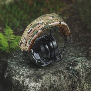 Housse de casque modulaire en nylon pour extérieur, compatible avec les protège-oreilles tactiques universels et les casques de chasse Molle - Product Image 6