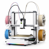 Printer 3D Creality SPARKX I8 Multicolor 4 Warna Kecepatan Tinggi 500mm/s Auto Leveling Kamera AI Printer FDM Desktop