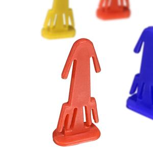 Tapa de seguridad de plástico roja para tambor de papel de fibra CH, herramienta crimpadora de tapas fijas de 2.7mm de grosor - Product Image 3