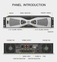 KSA amplifikatör ES650 ev sinema ses sistemi ses Stereo Karaoke amplifikatörler güç amplifikatörü
