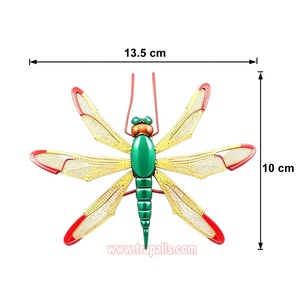 Répulsif <span class=keywords><strong>anti</strong></span>-moustiques en forme de libellule, écologique, en plastique solide, avec ailes réfléchissantes, pour le camping et les voyages - Product Image 2