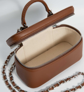 Ladies' luggage PU leather structure crossbody bag premium top <b>handle</b> ladies' <b>handbag</b> certified factory - Product Image 2