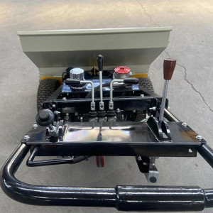 Machine à pavés puissante pour l'extérieur, mini finisseur de chaussée de 1 mètre, godet de 150 L, prix avantageux - Product Image 6