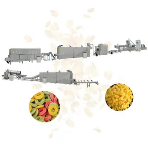 ORME Industrial Corn Flake Breakfast Cereal Make Machine Cereal Ring Twin Screw Extruder for Price India