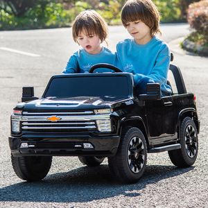 Grande <span class=keywords><strong>batteria</strong></span> 12V parco esterno che gioca elettrico per bambini camion quattro ruote telecomando 4x4 camion giro su auto giocattolo - Product Image 4