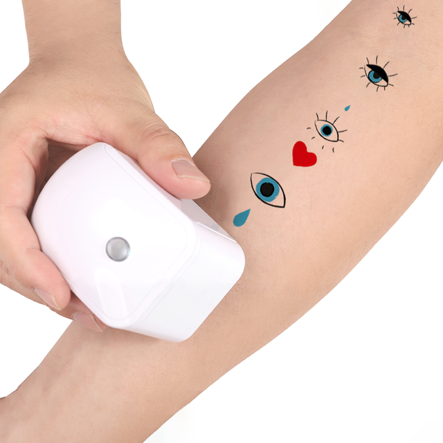 MHT-JT01 Mini Handheld Portable Printpen Printpods Multi-Function Inkjet Mobile Wifi Printers for Diy Tattoo Logo Portatil