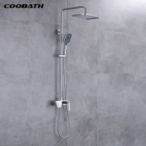 Kaiping Bathroom Bathroom Rainfall Three Ways Of Discharging Water Shower Head Shower Mixer Set System