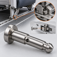 Goupille de verrouillage sur mesure pour rail de siège d'avion en acier 17-4PH usinée CNC, pièce de précision OEM