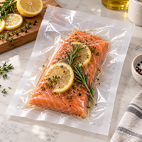 Sacs de conservation sous vide réutilisables, sacs de mise sous vide étanches pour aliments, congélation, viande, légumes, préparation de repas