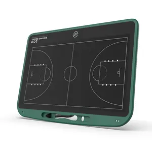Equipo de entrenamiento actualizado borrable profesional Lcd escritura tableta baloncesto equipo deportes tácticas tablero