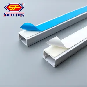 Self adhesive PVC Cable Trunking Wire Duct with sticker