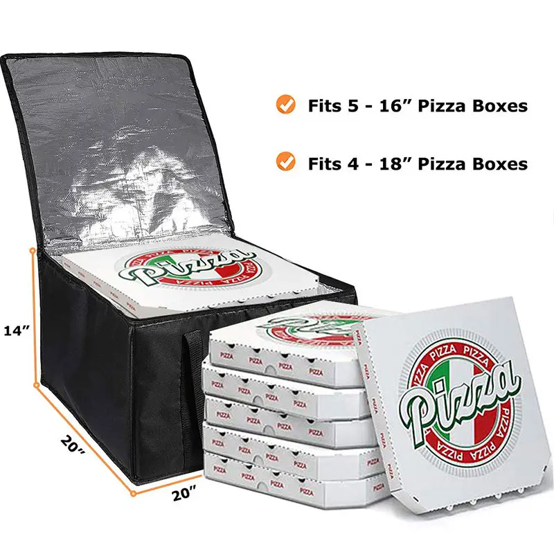 Nouvelle boîte d'emballage de pizza personnalisée chaude boîte à pizza ondulée épaisse polygonale de 8/10/12/16 pouces