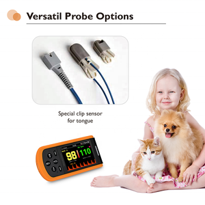 Lepu Sp-20 다른 수의 계기 동물 건강 수의 장비 동물 사용 소형 맥박 산소 농도체 - Product Image 4