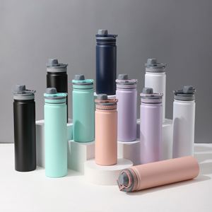 High Quality 750ml Eco-Friendly Double Wall Stainless Steel Water <b>Bottle</b> with Standard Mouth Custom Logo Drink Sport Tumbler - Product Image 1