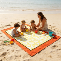 Hot-selling Wholesale Custom High-quality 100% Cotton Eco-friendly Quick-drying Sand-proof Printed Beach Towel