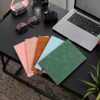 Carnet en cuir rigide PVC A5/A6 de haute qualité, couleurs CMYK, logo personnalisé, 100 feuilles, PP/tissu, usage promotionnel, stylo inclus
