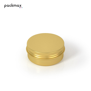 20ml 39*20mm Aluminum Tin for Lip Balm Cosmetic Solid Perfume - 20g Empty Jar for Aroma Balm <b>Packaging</b> Wholesale - Product Image 3