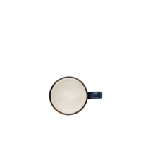 Taza Apilable de Cerámica Azul Luna, 10 Cl, 5 Cm de Altura