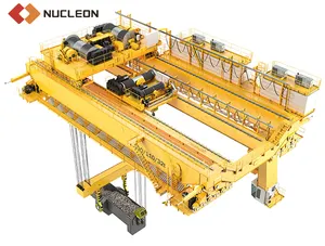 YZS Model 4 Beam Metallurgy Overhead Crane For Foundry Capacity 125/32~160/32 Ton