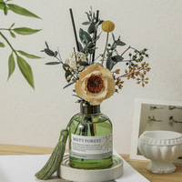 Vigne de fleurs séchées de gardénia, huile essentielle d'aromathérapie pour la maison, parfum d'ambiance longue durée pour la décoration intérieure