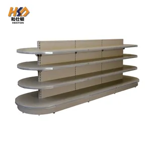 Natural wood customized high-quality display rack supermarket shelf wooden display stand