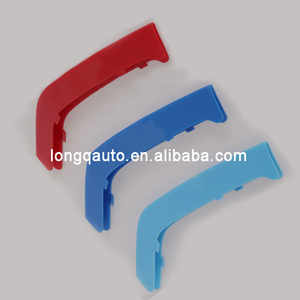 LONGQ AUTO ABS Bande de garniture de calandre tricolore pour M Sport F30/F10/Z4/E89/X5/X6/X3/X4/X1/F15/F16/GT/E70/E90 - Product Image 5