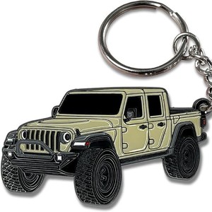 Llavero de aleación de cuatro ruedas con diseño de dibujos animados de camioneta Gladiator Beast para accesorios Jeep <span class=keywords><strong>Rubicon</strong></span> JL JKU - Proveedor - Product Image 5