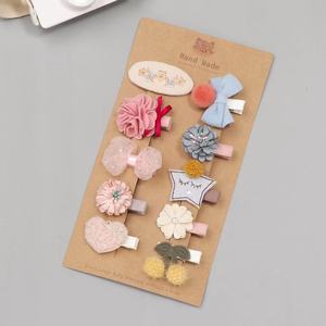 Pinza de pelo coreana para niña, accesorios para el cabello de alta calidad con diseño de flores y princesas para niña - Product Image 2